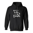 thumbnail image 1 of Life Is Better At The Beach Adult Hooded Sweatshirt, 1 of 3