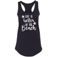 thumbnail image 1 of Life Is Better At The Beach Racerback Tank, 1 of 2