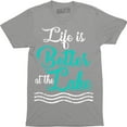 thumbnail image 1 of Life Is Better At The Lake - Cottage Fishing Boating Men's T-Shirt, 1 of 4