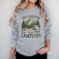 thumbnail image 1 of Life Is Better By The Campfire Tent | Sweatshirt, 1 of 5