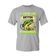 thumbnail image 1 of Life Is Better Fishing Fish Sea Animal Funny DT Adult T-Shirt Tee, 1 of 2