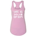 thumbnail image 1 of Life Is Better In Flip Flops Racerback Tank, 1 of 3