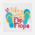 thumbnail image 1 of Life Is Better In Flip Flops Transfer, 1 of 1
