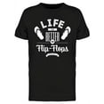 thumbnail image 1 of Life Is Better In Flip-flops! T-Shirt Men -Image by Shutterstock, Male XX-Large, 1 of 2