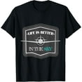 thumbnail image 1 of Life Is Better In The Sky Flying Airplane Pilot Gift T-Shirt, 1 of 4