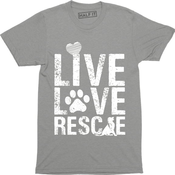 Life Is Better With A Cat Animal Rescue Pet Lovers Men's T-Shirt