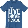 thumbnail image 1 of Life Is Better With A Cat Animal Rescue Pet Lovers Men's T-Shirt, 1 of 4