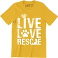 thumbnail image 1 of Life Is Better With A Cat Animal Rescue Pet Lovers Men's T-Shirt, 1 of 4