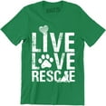 thumbnail image 1 of Life Is Better With A Cat Animal Rescue Pet Lovers Men's T-Shirt, 1 of 4
