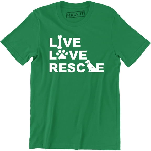 Life Is Better With A Dog Animal Rescue Pet Lovers I Love My Dog T-Shirt