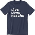 thumbnail image 1 of Life Is Better With A Dog Animal Rescue Pet Lovers I Love My Dog T-Shirt, 1 of 4