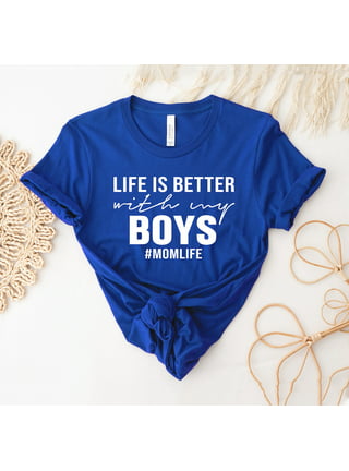 Boy Mom - Boy Mama Mom Of Boys' Men's T-Shirt