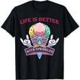 thumbnail image 1 of Life Is Better With Sprinkles Sweet Ice Cream Lover Short T-Shirt01, 1 of 3