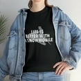 thumbnail image 1 of Life Is Better WithA Snowmobile Funny For Snowmobile Lover T-Shirt, 1 of 2