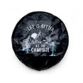 thumbnail image 1 of Life Is Better at The Campsite Tire Cover - Black, Vinyl (53290), 1 of 10