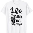 thumbnail image 1 of Life Is Better in Flip Flops Summer T-Shirt, 1 of 3