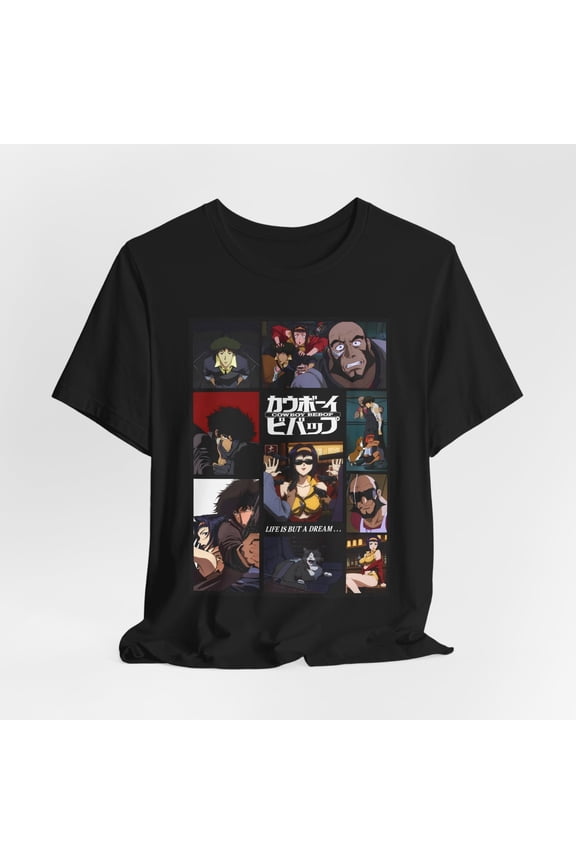 Life Is But a Dream Cowboy Bebop Tee – Iconic Anime Style for True Fans