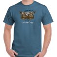 thumbnail image 1 of Life Is Crap - Moose Bar Last Call Printed Adult T-Shirt, 1 of 7