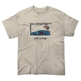 thumbnail image 1 of Life Is Crap Race Delayed Good Life Funny T Shirts Gift Ideas T-Shirt Tee by Life Is Crap, 1 of 2