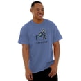 thumbnail image 1 of Life Is Crap Short Sleeve T-Shirt Tees Tshirts Life is Crap Electric Toaster Funny Unlucky, 1 of 2