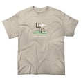 thumbnail image 1 of Life Is Crap Touchdown Good Life Funny T Shirts Gift Ideas T-Shirt Tee by Life Is Crap, 1 of 2