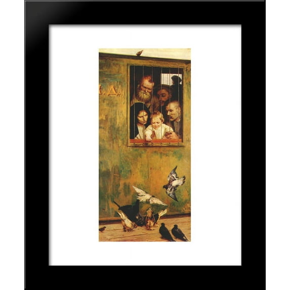 Life Is Everywhere 20x24 Framed Art Print by Mykola Yaroshenko