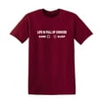 thumbnail image 1 of Life Is Full Of Choices Sarcastic Humor Graphic Novelty Funny T Shirt, 1 of 5