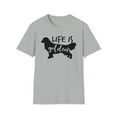 thumbnail image 1 of Life Is Golden, Gildan Unisex Softstyle Shirt, Retriever Graphic Tee, S-3XL, 1 of 3