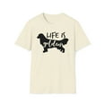 thumbnail image 1 of Life Is Golden, Gildan Unisex Softstyle Shirt, Retriever Graphic Tee, S-3XL, 1 of 3