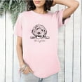 thumbnail image 1 of Life Is Golden With My Goldendoodle Funny Dog Mom Quote Unisex T-Shirt, 1 of 3