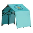 thumbnail image 1 of Life is Good 2 x 4 x 3 ft Teal Blue You Had Me At Woof Pop-Up Dog Shade, 1 of 9