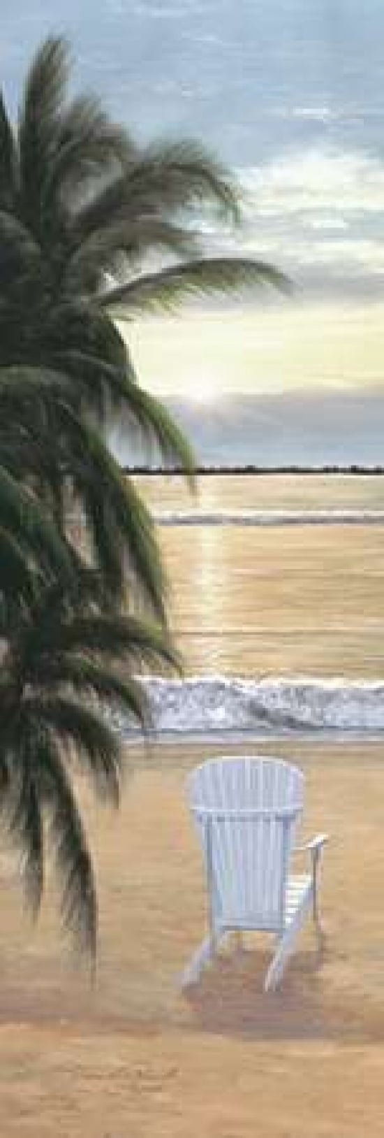 Life Is Good Panel I Canvas Art - Diane Romanello (8 x 24)