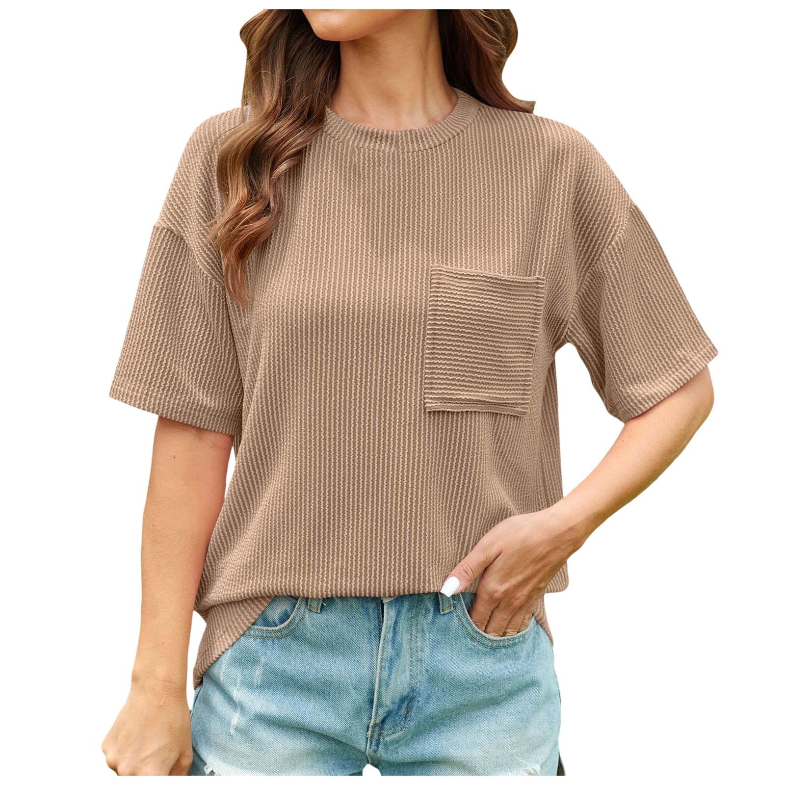 Life Is Good Tee Shirts for Women Cotton Elastic Waist Quick Dry Casual