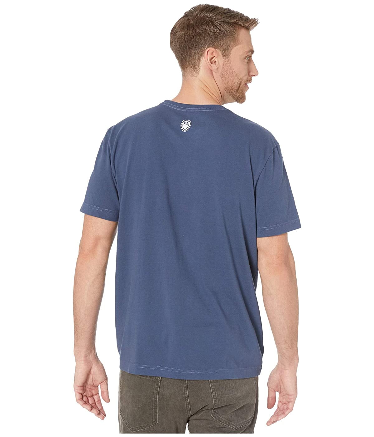 Life Is Good Vintage Crusher Happy Hour Fishing Mens Active Shirts