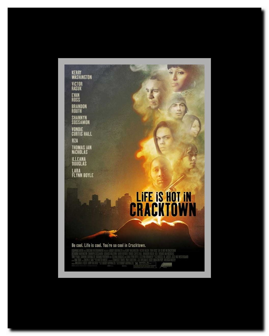 Life Is Hot in Cracktown Framed Movie Poster