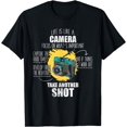 thumbnail image 1 of Life Is Like A Camera Focus On What's Important Gift T-Shirt, 1 of 3