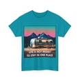 thumbnail image 1 of Life Is Not Meant To Stay In One Place RV Heavy Cotton T-Shirt, 1 of 5
