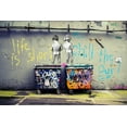 thumbnail image 1 of Life Is Short Banksy - CANVAS OR PRINT WALL ART, 1 of 1