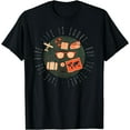 thumbnail image 1 of Life Is Short Buy The Ticket Take The Ride Travel T-Shirt Black Medium, 1 of 4