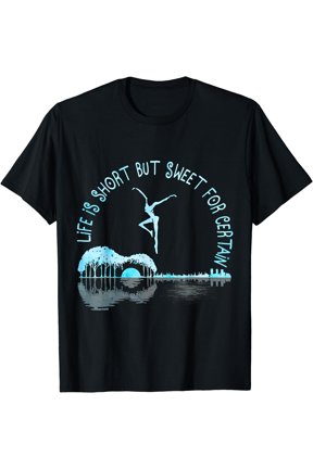Life Is Short Guitar But Sweet For Certain T-Shirt