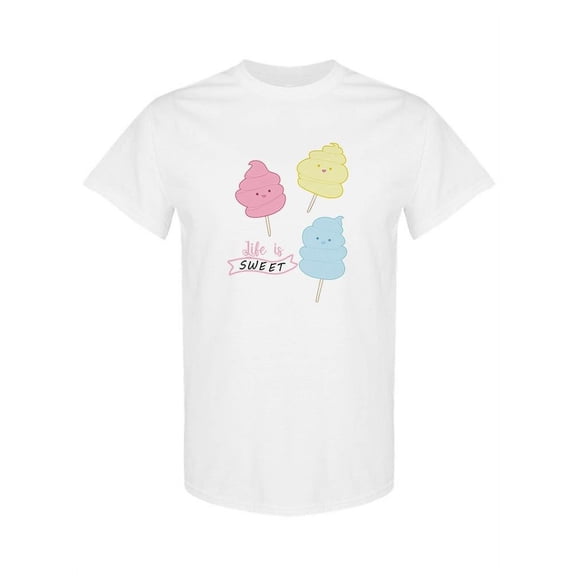 Life Is Sweet, Candy T-Shirt Women -SPIdeals Designs, Female x-Large