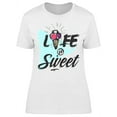 thumbnail image 1 of Life Is Sweet Ice Cream Tee Women's -Image by Shutterstock, 1 of 2