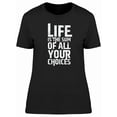 thumbnail image 1 of "Life Is The Sum..." Phrase Tee Men's -Image by Shutterstock, 1 of 2