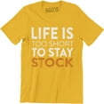 thumbnail image 1 of Life Is Too Short To Stay Stock - Car Drag Racing Men's Tee Shirt, 1 of 4