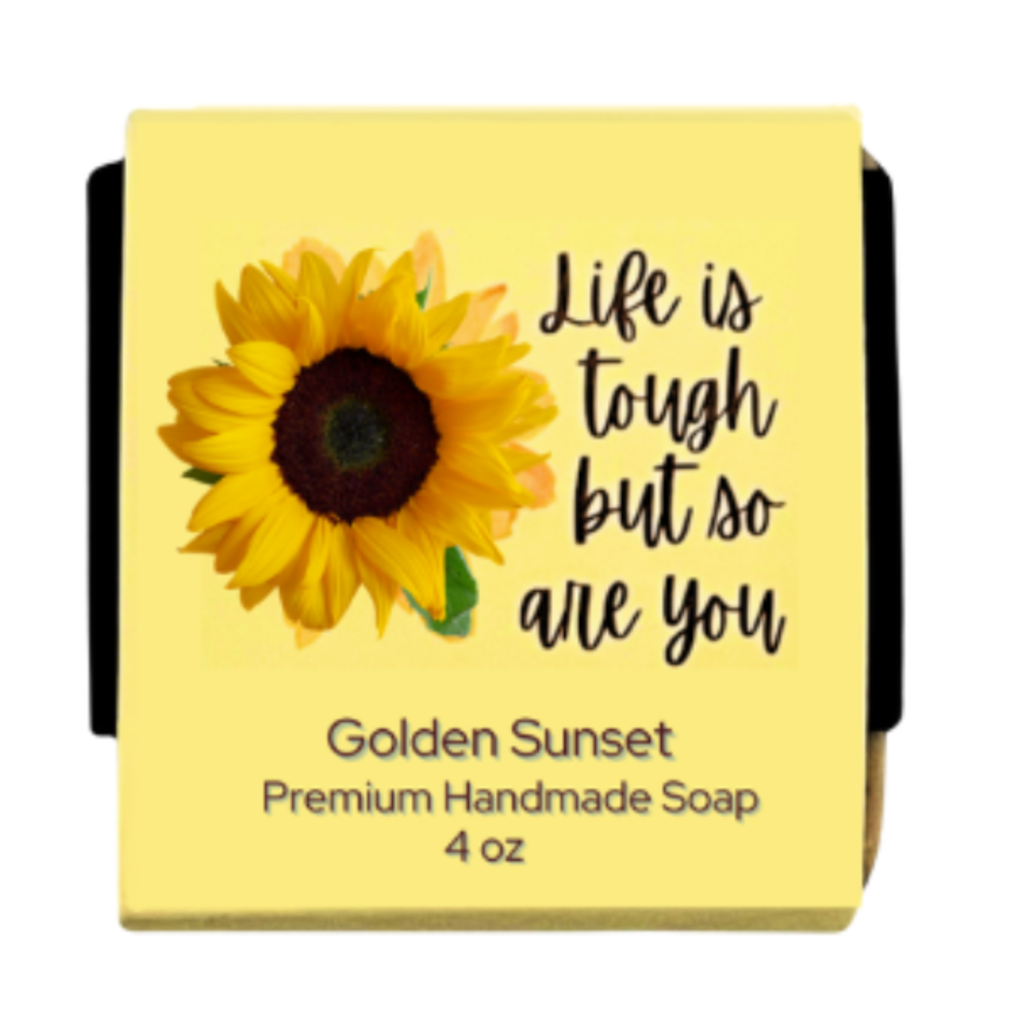 Life Is Tough But So Are You Bar Soap Golden Sunset 4.3 oz