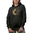 thumbnail image 1 of Life Is Tough Darling But So Are You Quote feat. Sunflower & Butterflies Merch Gift, Black Hooded Sweatshirt or Hoodie, Small, 1 of 5
