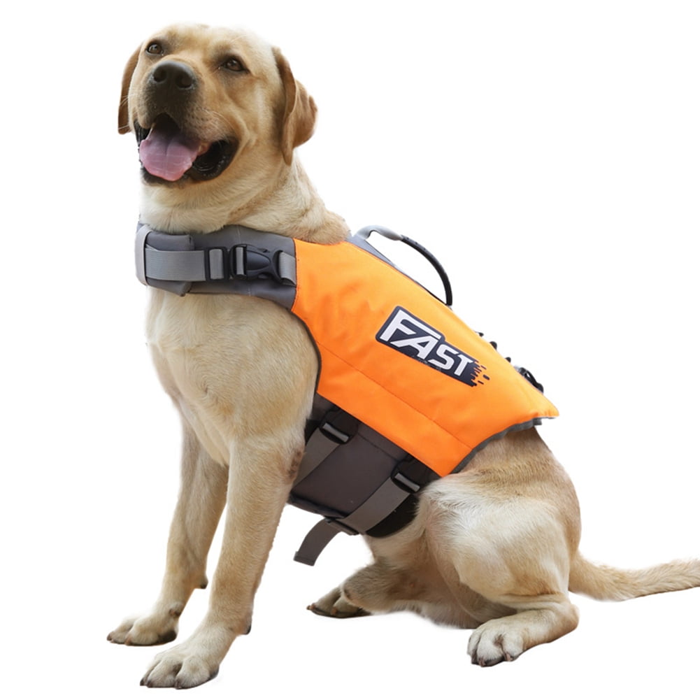Life Jacket , Life Vest for Small/Medium/Large Dogs with Enhanced