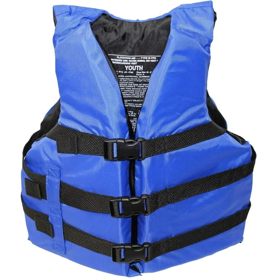 Life Jacket Paddle Vest; Coast Guard Approved Type III PFD Life Vest Flotation Device; Jet ski, Wakeboard, Hardshell Kayak Life Jacket; Ideal Extra Life Jacket for Pontoon Boat