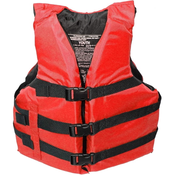 Life Jacket Paddle Vest; Coast Guard Approved Type III PFD Life Vest Flotation Device; Jet ski, Wakeboard, Hardshell Kayak Life Jacket; Ideal Extra Vest for Pontoon Boat
