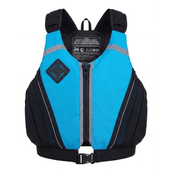 Koorium Adult Kayak Life Jackets,Safety Swim Vest PFD Buoyancy Vest for Kayaking, Canoeing, SUP & Fishing, 400D Fabric with Phone Pocket, Certified EPE Foam